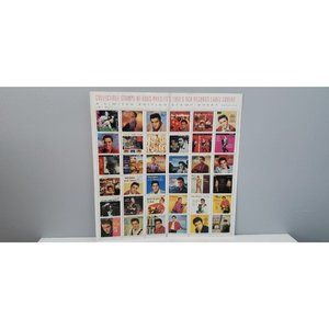 ELVIS PRESLEY'S 1950'S RCA RECORDS LABEL COVERS STAMPS